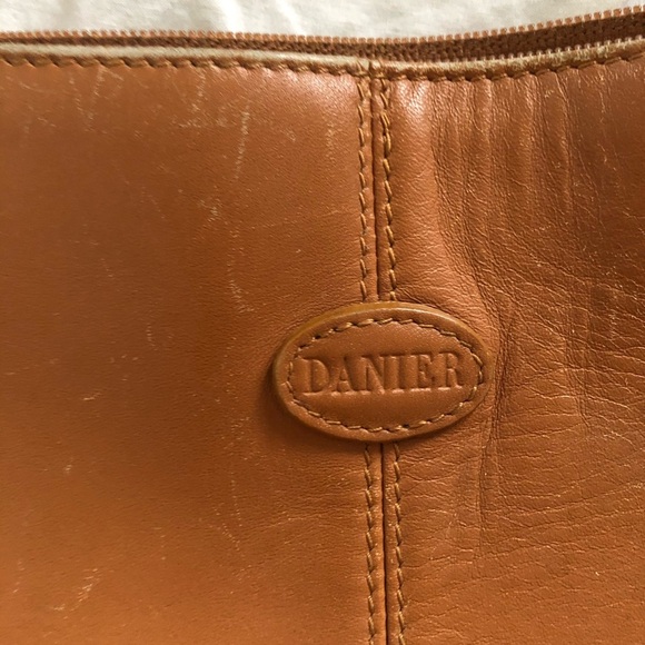 Danier Brown Leather Purse - Picture 4 of 15